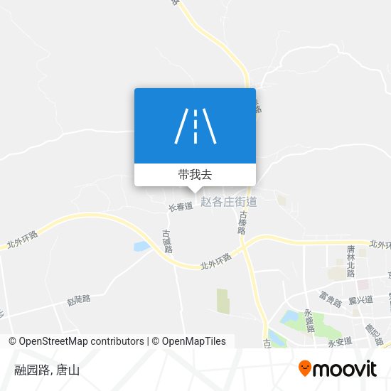融园路地图
