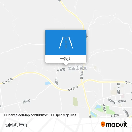 融园路地图