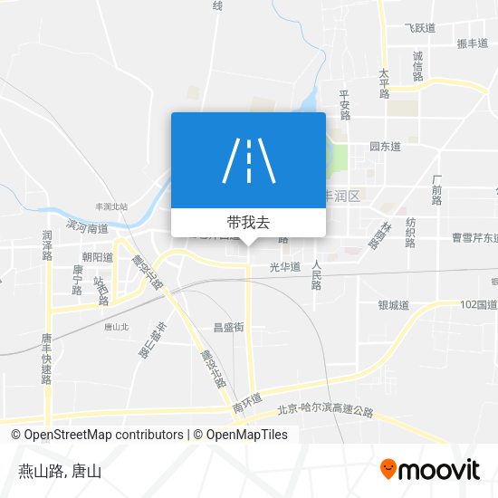 燕山路地图
