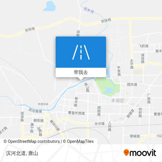 滨河北道地图
