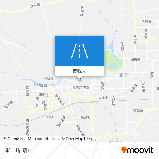 新丰路地图