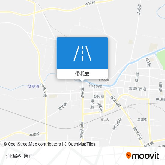 润泽路地图