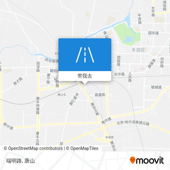 端明路地图
