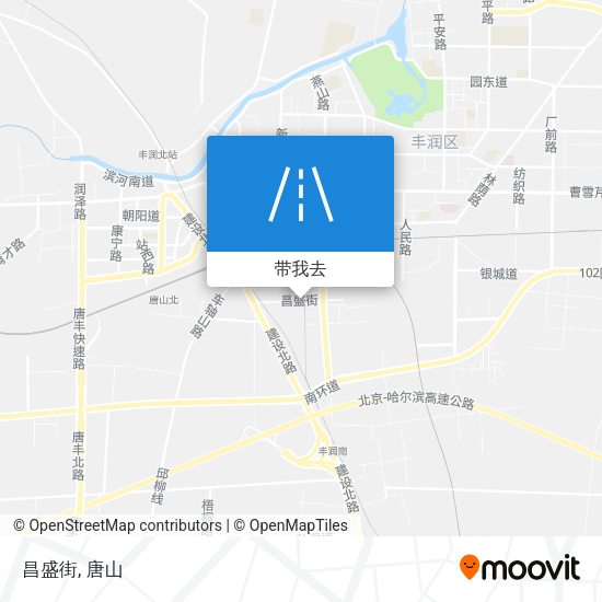 昌盛街地图