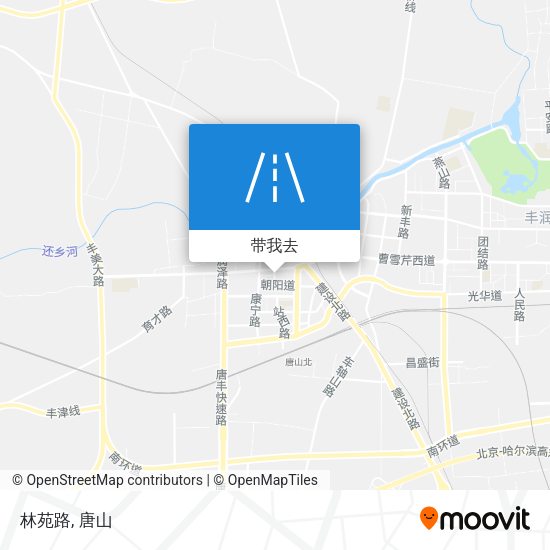林苑路地图