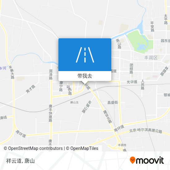 祥云道地图