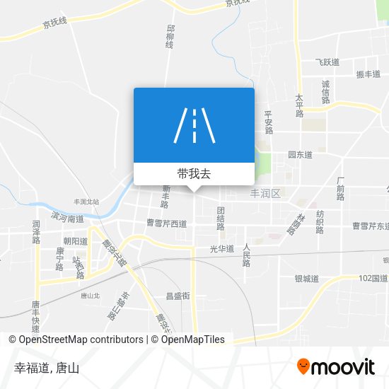幸福道地图