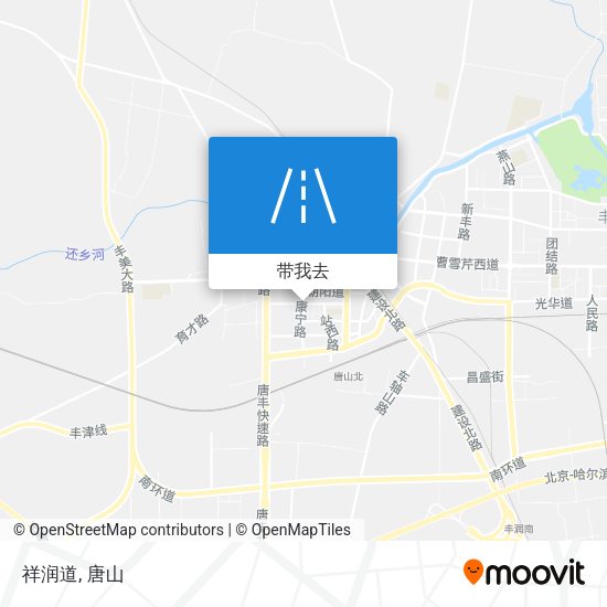 祥润道地图