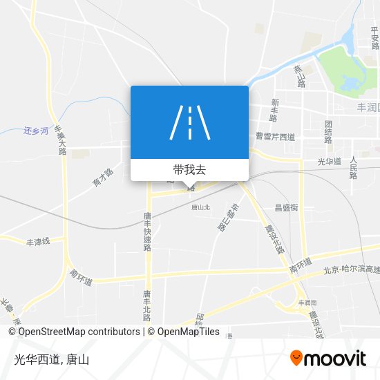 光华西道地图