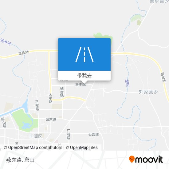 燕东路地图
