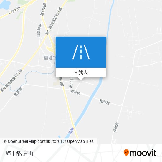 纬十路地图