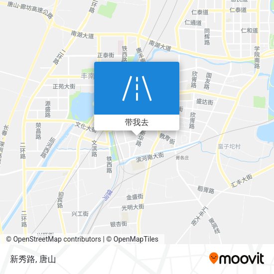 新秀路地图