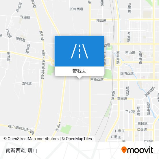 南新西道地图