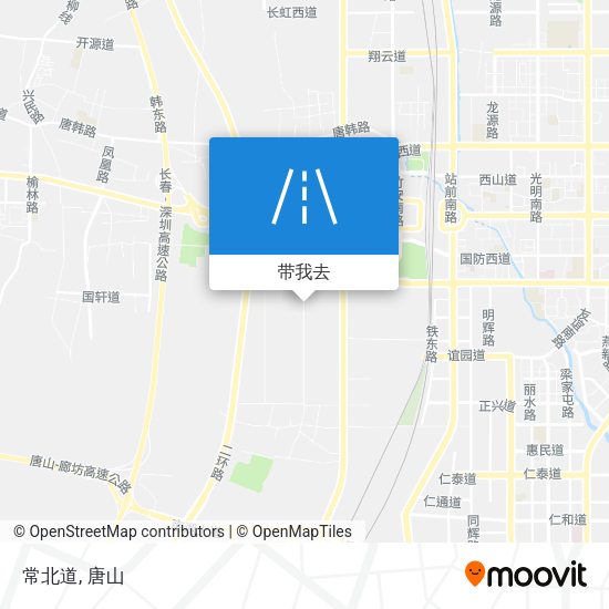 常北道地图