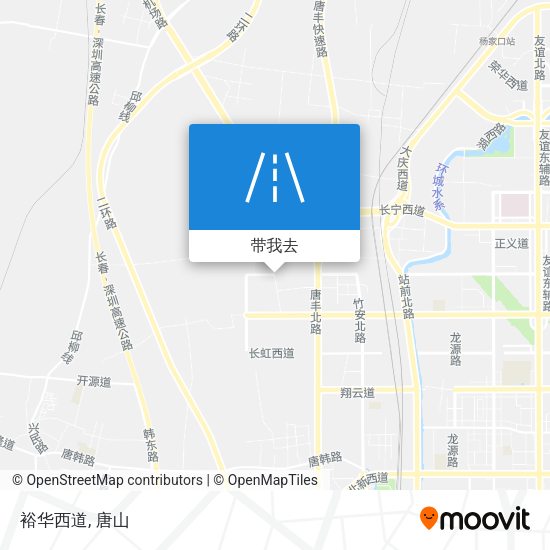 裕华西道地图