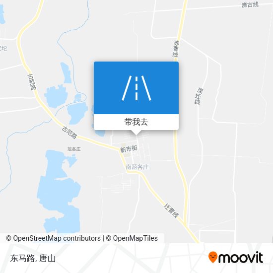 东马路地图