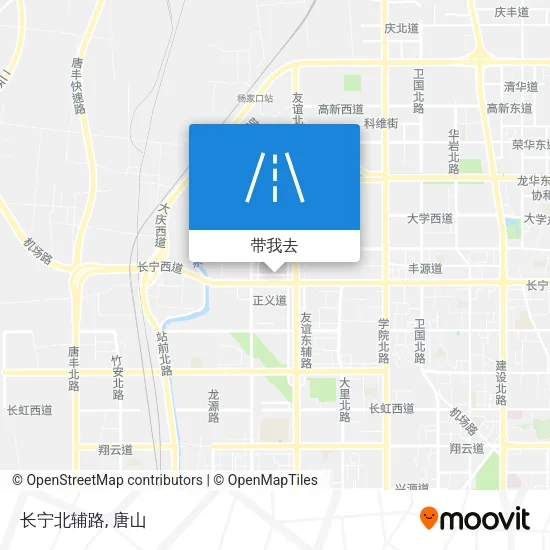 长宁北辅路地图