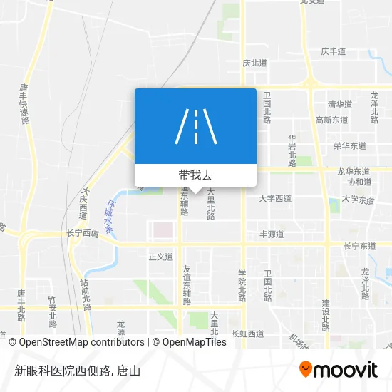 新眼科医院西侧路地图