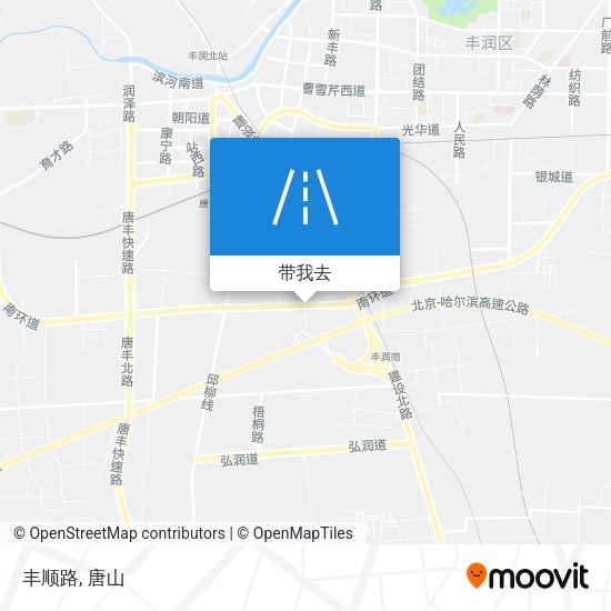 丰顺路地图
