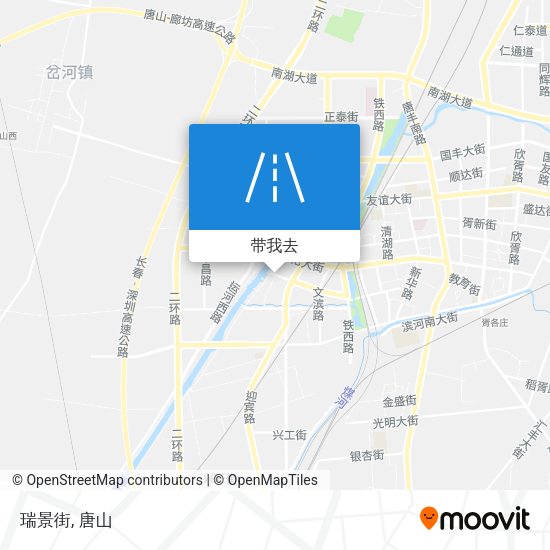 瑞景街地图