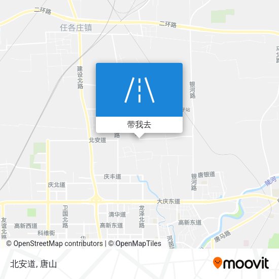 北安道地图