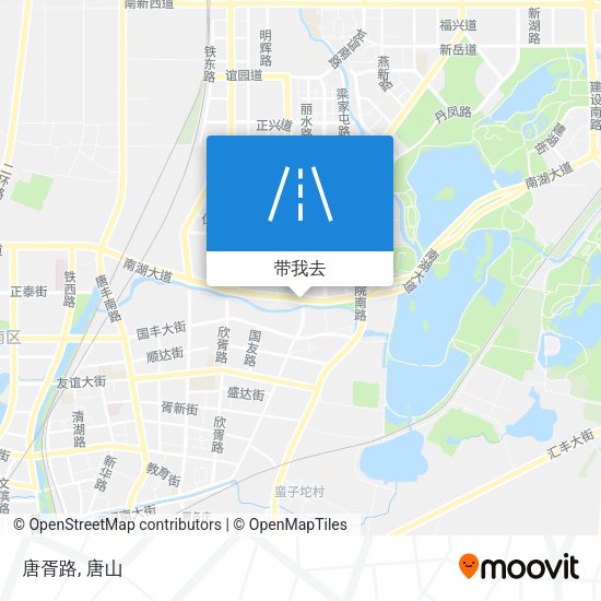 唐胥路地图