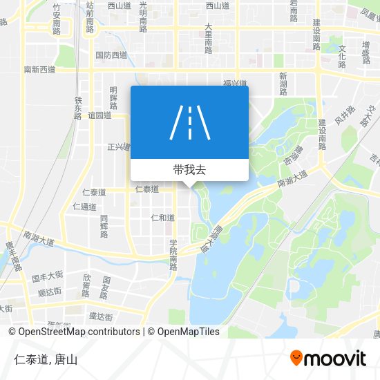 仁泰道地图