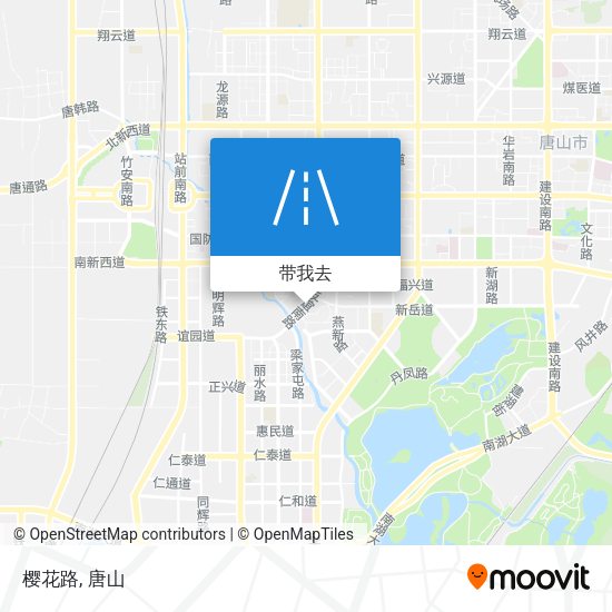 樱花路地图