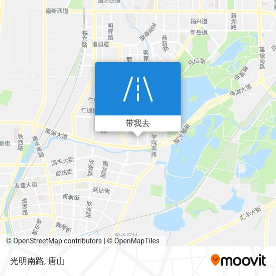 光明南路地图