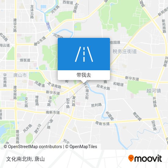 文化南北街地图