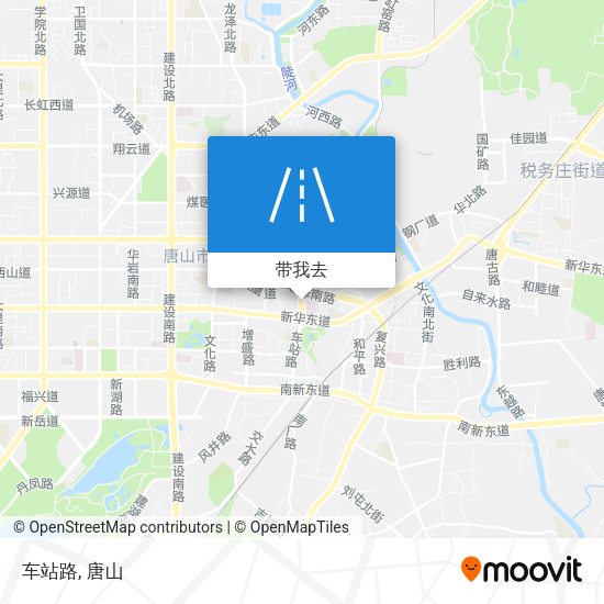车站路地图