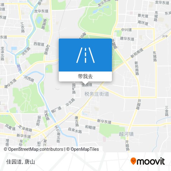 佳园道地图
