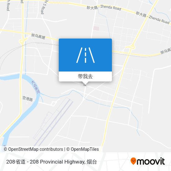208省道 - 208 Provincial Highway地图