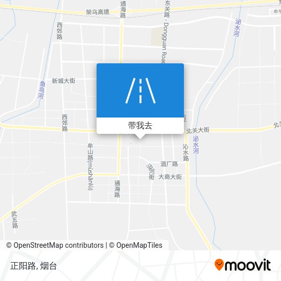 正阳路地图