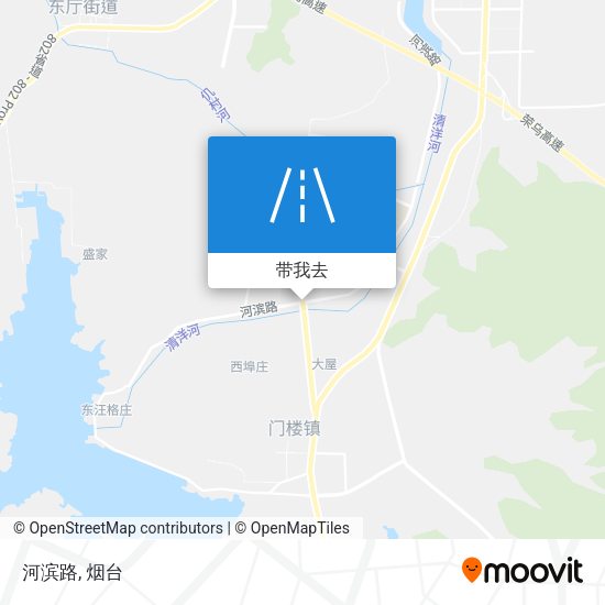 河滨路地图