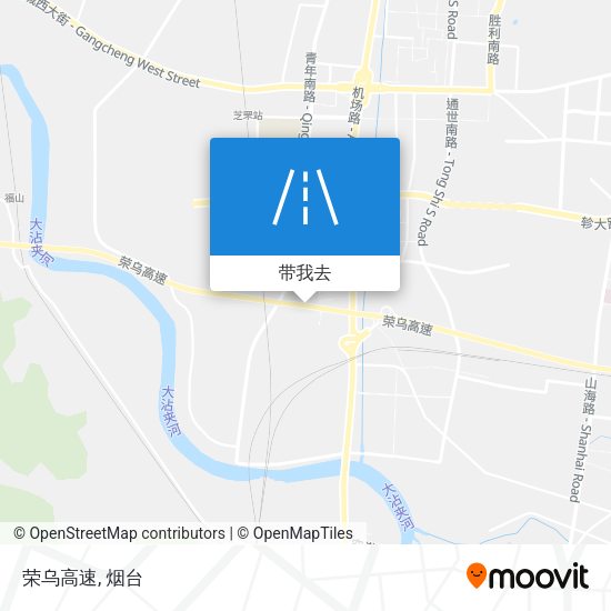 荣乌高速地图