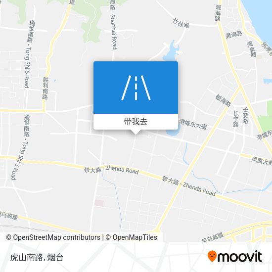 虎山南路地图
