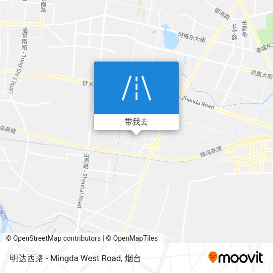 明达西路 - Mingda West Road地图