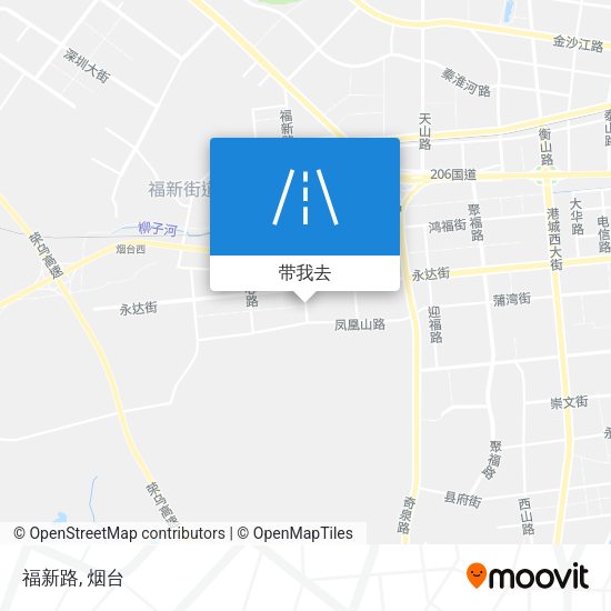 福新路地图