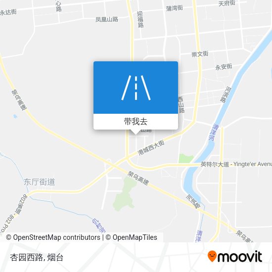 杏园西路地图