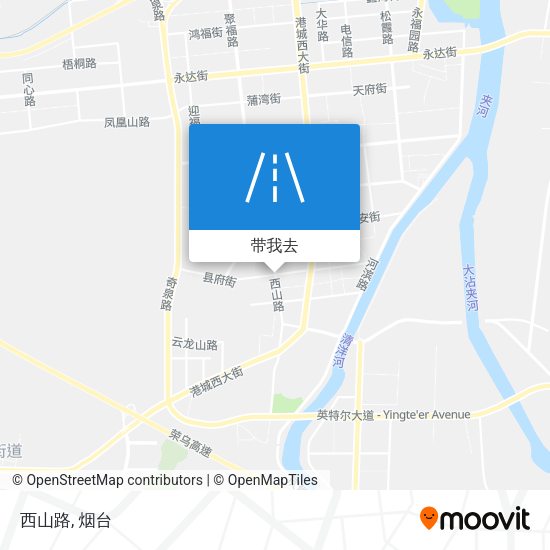 西山路地图