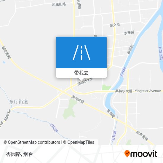 杏园路地图