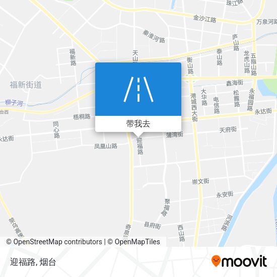 迎福路地图