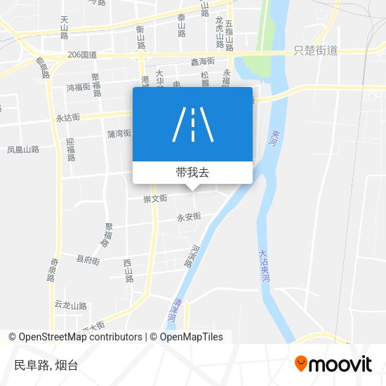 民阜路地图