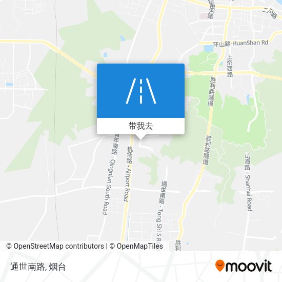 通世南路地图