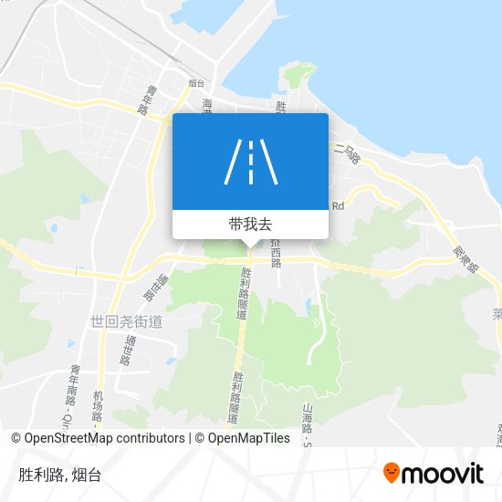 胜利路地图