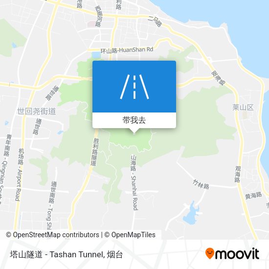 塔山隧道 - Tashan Tunnel地图