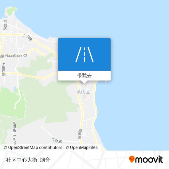 社区中心大街地图