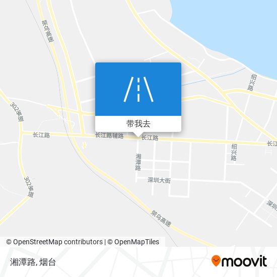 湘潭路地图