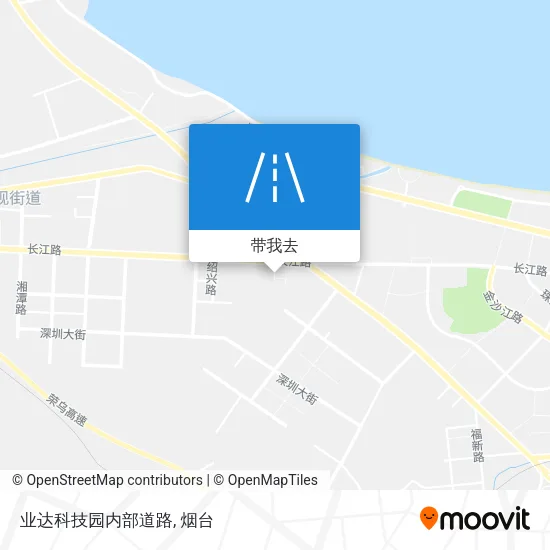 业达科技园内部道路地图
